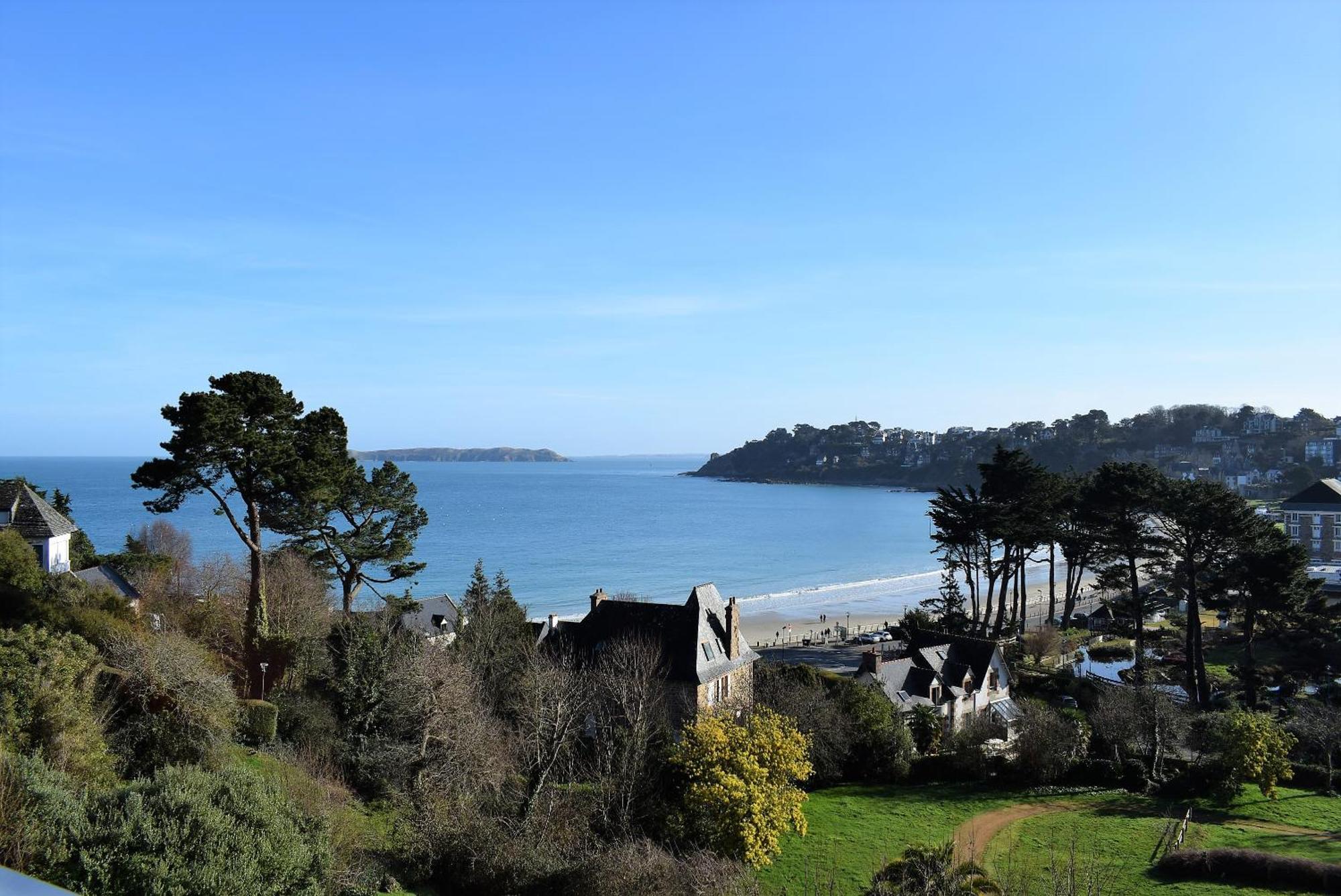 Appartement 2-4 pers VUE MER EXCEPTIONNELLE avec terrasse à PERROS-GUIREC - Ref 908 Extérieur photo